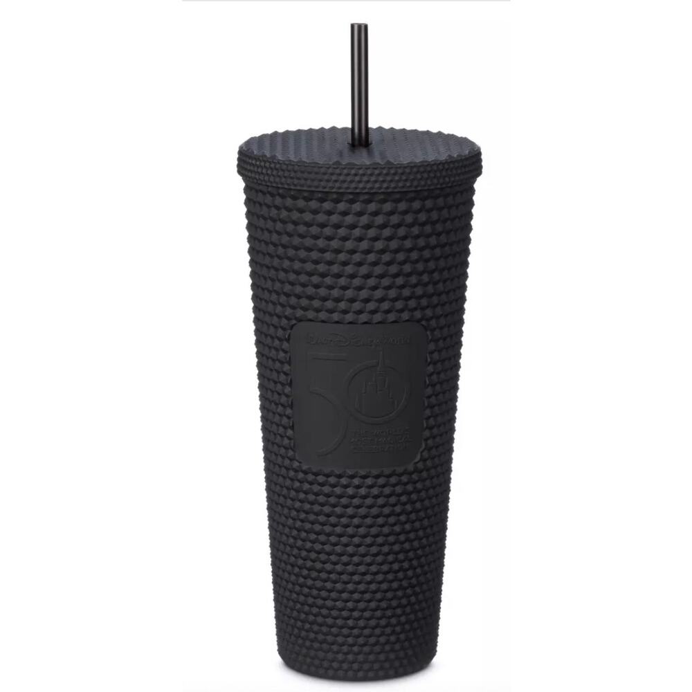 Starbucks Disney 50th Anniversary Black Matte Tumbler. Brand New